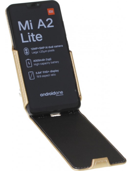 Чехол RedPoint Flip Case для Xiaomi Mi A2 Lite - Gold
