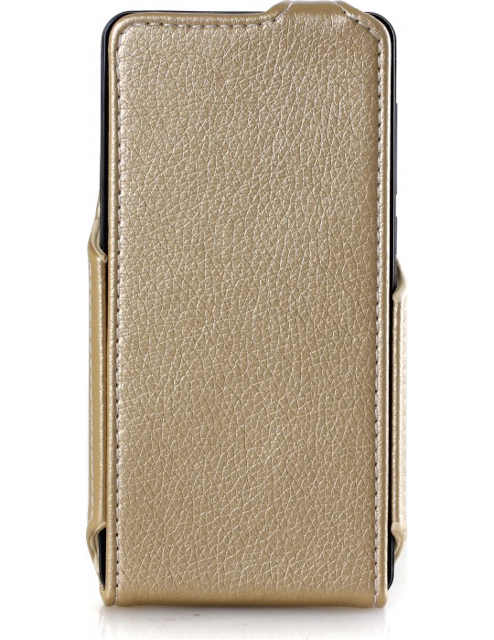 Чехол RedPoint Flip Case для Prestigio MultiPhone Muze A5 5502 Duo золотистый