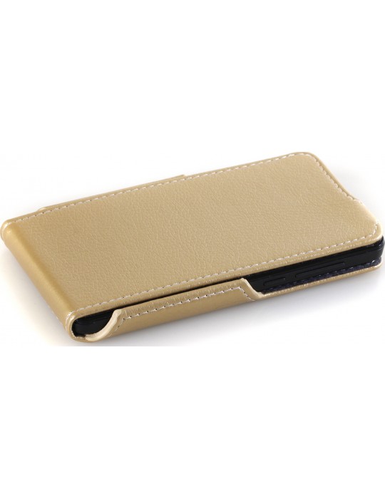 Чехол RedPoint Flip Case для Prestigio MultiPhone Muze A5 5502 Duo золотистый